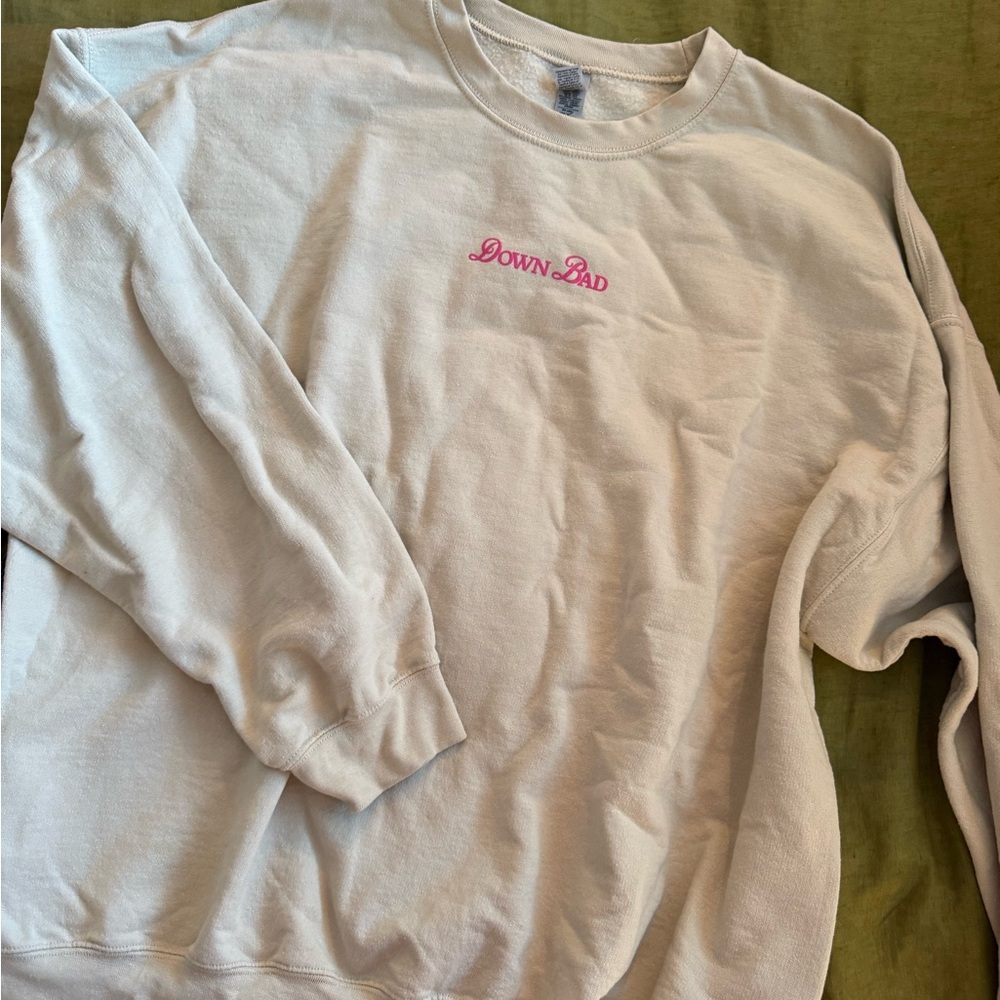 TTPD Taylor Swift Sweatshirt with Pink